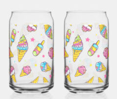 ice cream glass